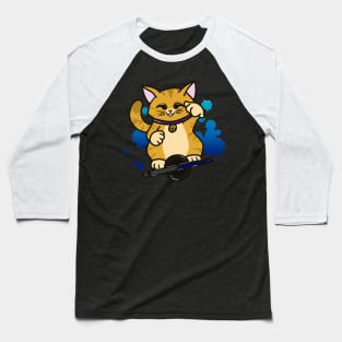 Onewheel Cat Orange Baseball T-Shirt